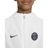 Nike Paris Saint Germain Strike Hooded Survêtement 2022-2023 Enfants Tout-Petits Blanc Bleu Foncé