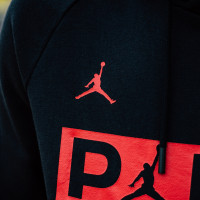 Nike Paris Saint Germain Jordan Jumpman Fleece Hoodie 2019-2020 Zwart Rood