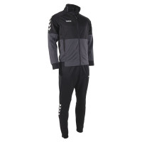hummel Authentic Full-Zip Trainingspak Kids Zwart Grijs