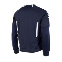 Haut d'entraînement hummel Authentic bleu foncé blanc