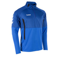 hummel Authentic 1/4 Zip Haut d'Entraînement Bleu Noir