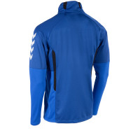 hummel Authentic 1/4 Zip Haut d'Entraînement Bleu Noir