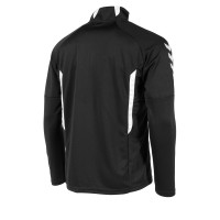 hummel Authentic 1/4-Zip Trainingstrui Zwart Wit
