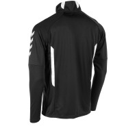 hummel Authentic 1/4-Zip Trainingstrui Zwart Wit