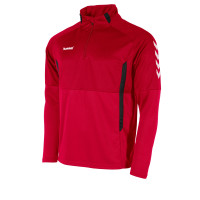 hummel Authentic 1/4 Zip Haut d'Entraînement Enfants Rouge