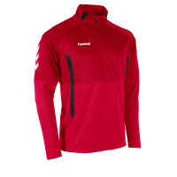 hummel Authentic 1/4 Zip Haut d'Entraînement Enfants Rouge