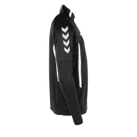 hummel Authentic 1/4-Zip Trainingstrui Kids Zwart Wit