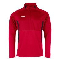 hummel Authentic 1/4 Zip Haut d'Entraînement Enfants Rouge
