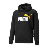Puma Essentials+ 2 College Big Logo Sweat à capuche Enfants Noir Orange