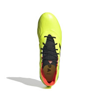 adidas Copa Sense.2 Gazon Naturel Chaussures de Foot (FG) Jaune Noir Rouge