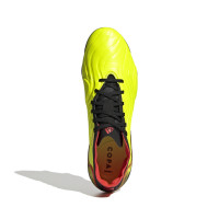 adidas Copa Sense.1 Gazon Naturel Chaussures de Foot (FG) Jaune Noir Rouge