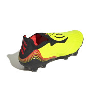 adidas Copa Sense+ Gazon Naturel Chaussures (FG) Jaune Noir Rouge