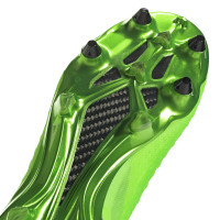 adidas X Speedportal.1 Crampons Vissés Gazon Naturel Chaussures de Foot (SG) Vert Noir Jaune