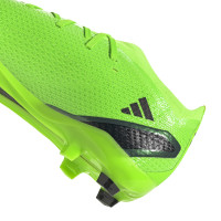adidas X Speedportal.2 Gazon Naturel Chaussures de Foot (FG) Vert Noir Jaune