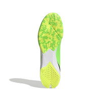 adidas X Speedportal.3 Chaussures de Foot en Salle (IN) Vert Noir Jaune