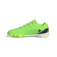 adidas X Speedportal.3 Chaussures de Foot en Salle (IN) Enfants Vert Noir Jaune