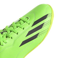 adidas X Speedportal.4 Chaussures de Foot en Salle (IN) Enfants Vert Noir Jaune