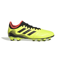 adidas Copa Sense.3 Gazon Naturel Gazon Artificiel Chaussures de Foot (MG) Jaune Noir Rouge