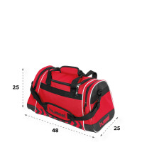 hummel Sheffield Sporttas Rood