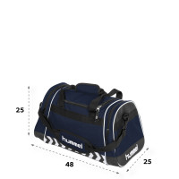 hummel Sheffield Sporttas Donkerblauw