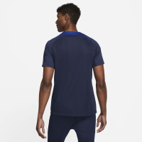 Nike Chelsea Strike Trainingsshirt 2022-2023 Donkerblauw Blauw Wit