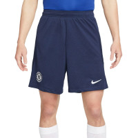 Nike Chelsea Ensemble d'Entraînement Polo 2022-2023 Bleu Foncé Bleu Clair Blanc