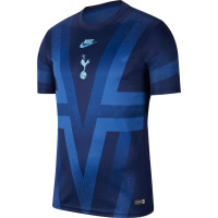 Nike Tottenham Hotspur Dry Trainingsshirt 2019-2020 Donkerblauw Wit