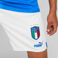 PUMA Italie Short de Football 2022-2024 Blanc Bleu