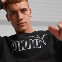 PUMA Essentials Elevated Fleece Sweat-Shirt Noir