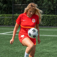 Nike Pays-Bas Academy Pro Ensemble Training 2022-2023 Femmes Rouge Orange