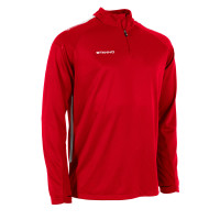 Haut d'entraînement Stanno First 1/4-Zip pour enfant, rouge