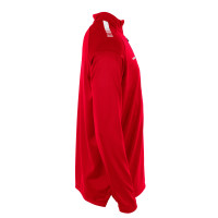 Haut d'entraînement Stanno First 1/4-Zip pour enfant, rouge
