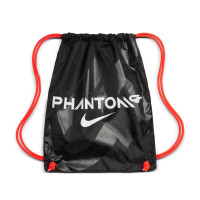 Nike Phantom GT2 Elite Dynamic Fit Gazon Naturel Chaussures de Foot (FG) Noir Gris Rouge