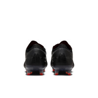 Nike Phantom GT2 Elite Gazon Naturel Chaussures de Foot (FG) Noir Gris Rouge