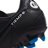 Nike Tiempo Legend 9 Academy Gazon Naturel Gazon Artificiel Chaussures de Foot (MG) Noir Gris Bleu