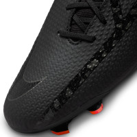 Nike Phantom GT2 Academy DF Gazon Naturel Gazon Artificiel Chaussures de Foot (MG) Noir Gris Rouge