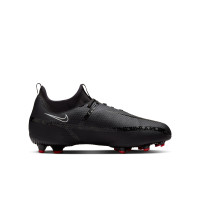 Nike Phantom GT2 Academy DF Gazon Naturel Gazon Artificiel Chaussures de Foot (MG) Enfants Noir Gris Rouge