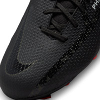 Nike Phantom GT2 Academy DF Gazon Naturel Gazon Artificiel Chaussures de Foot (MG) Enfants Noir Gris Rouge