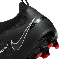 Nike Phantom GT2 Academy DF Gazon Naturel Gazon Artificiel Chaussures de Foot (MG) Enfants Noir Gris Rouge