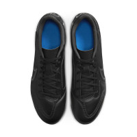 Nike Tiempo Legend 9 Club Gazon Naturel Gazon Artificiel Chaussures de Foot (MG) Noir Bleu