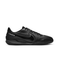 Nike Tiempo Legend 9 Academy Chaussures de Foot en Salle (IN) Noir Gris Bleu