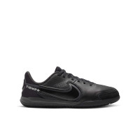 Nike Tiempo Legend 9 Academy Chaussures de Foot en Salle (IN) Enfants Noir Gris Bleu