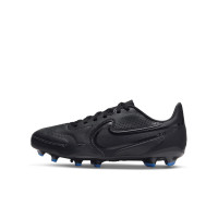 Nike Tiempo Legend 9 Club Gras / Kunstgras Voetbalschoenen (MG) Kids Zwart Blauw