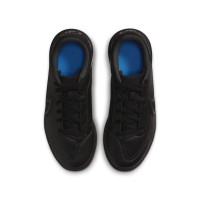 Nike Tiempo Legend 9 Club Chaussures de Foot en Salle (IN) Enfants Noir Bleu