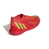 adidas Predator Edge.3 Chaussures de Foot en Salle (IN) Enfants Rouge Vert