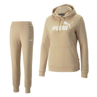 Puma Essentials Sweat à capuche en polaire avec logo pour femme