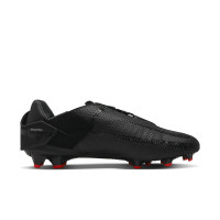 Nike Phantom GT2 Academy FlyEase Gazon Naturel / Gazon Artificiel Chaussures de Foot (MG) Noir Gris