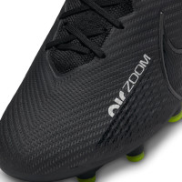 Nike Zoom Mercurial Vapor 15 Elite Kunstgras Voetbalschoenen (AG) Zwart Grijs Neon Geel