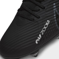 Nike Zoom Mercurial Superfly 9 Academy Crampons Vissés Chaussures de Foot (SG) Anti-Clog Noir Gris Néon Jaune
