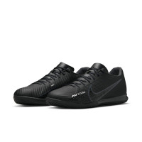 Nike Zoom Mercurial Vapor 15 Academy Chaussures de Foot en Salle (IN) Noir Gris Néon Jaune